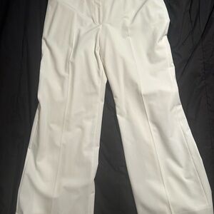 Elegant White Women's Pants